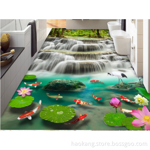 Mall customized beautiful logo floor mat